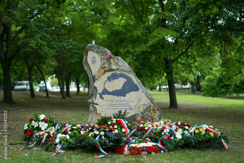 100th anniversary of the Treaty of Trianon in Hungary. photo