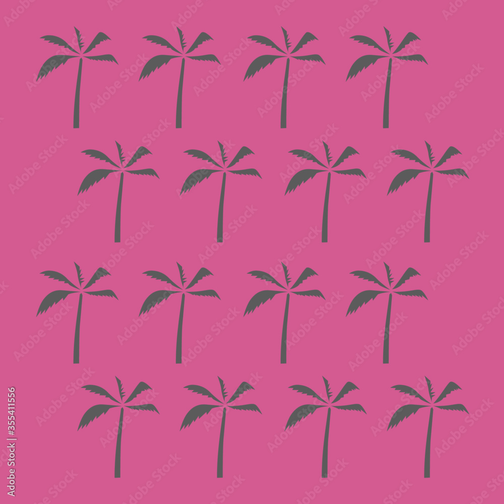 Design palms vintage background, pattern