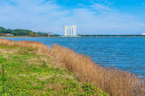 Gyeongpo lake in Gangneung, Republic of Korea photo