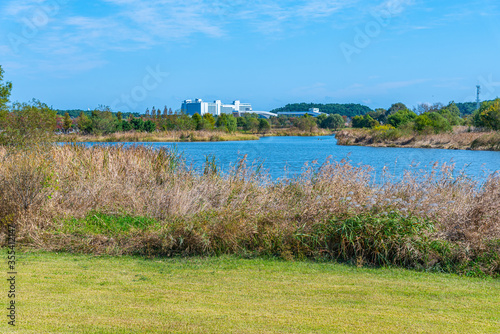 Gyeongpo lake in Gangneung, Republic of Korea photo