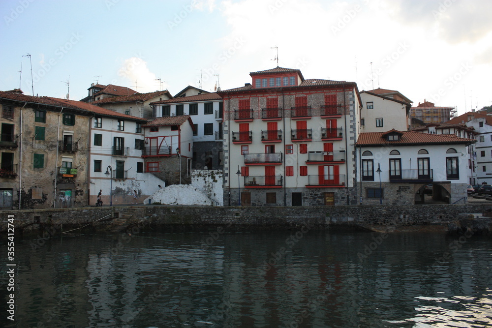 Village de Mundaka Pays Basque Espagne 