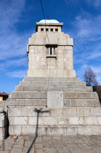 Mausoleum-ossuary of Apriltsi in town of Koprivshtitsa,  Bulgaria photo