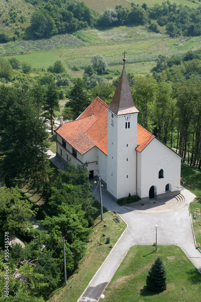Parish Church of St. Anne in Sveta Jana, Croatia