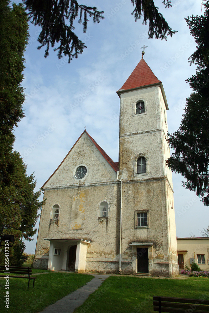 Parish church of St. George and the Immaculate Heart of Mary in Kaniska Iva, Croatia