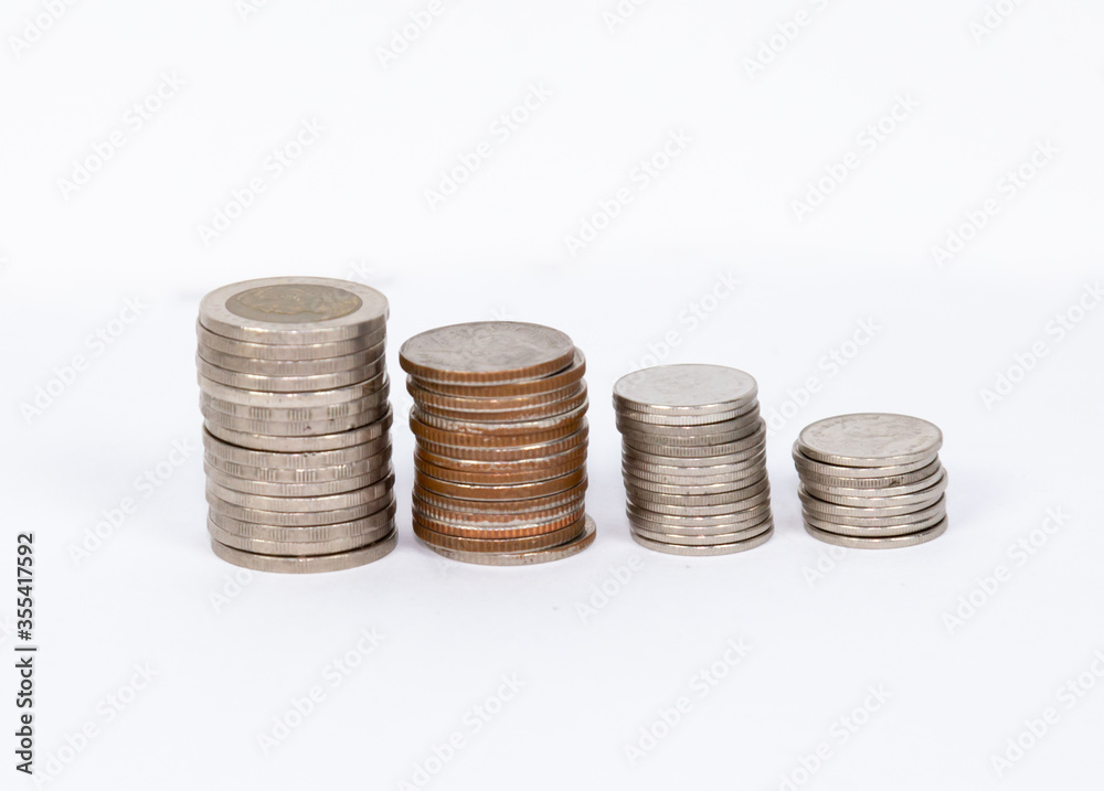 Thai coin , Thai money isolated on white background
Thai coin , Thai money isolated on white background