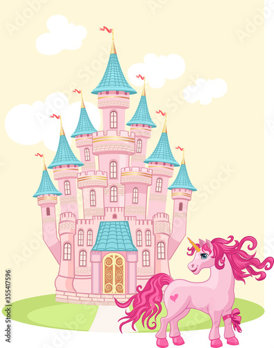 Unicorn and air castle