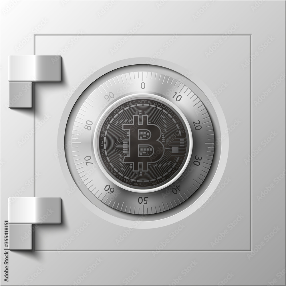 HUD Golden bitcoin armored box. Digital currency steel safe money. Technology bitcoin mining worldwide network. Web banner gold bitcoin combination lock bit coin. Cryptocurrency technology coins money HUD Golden bitcoin armored box. Digital currency steel safe money. Technology bitcoin mining worldwide network. Web banner gold bitcoin combination lock bit coin. Cryptocurrency technology coins money