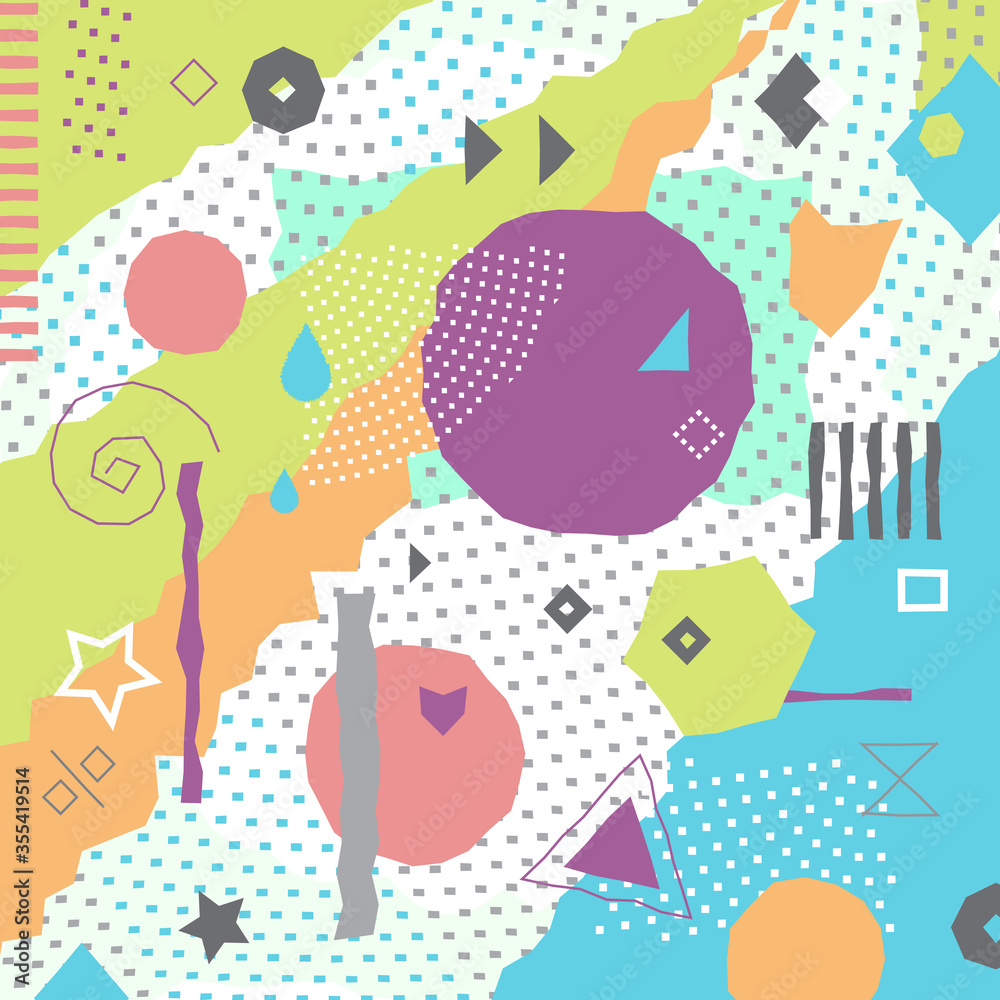 Retro background. Pop Art Geometry. Retro background. Pop Art Geometry.