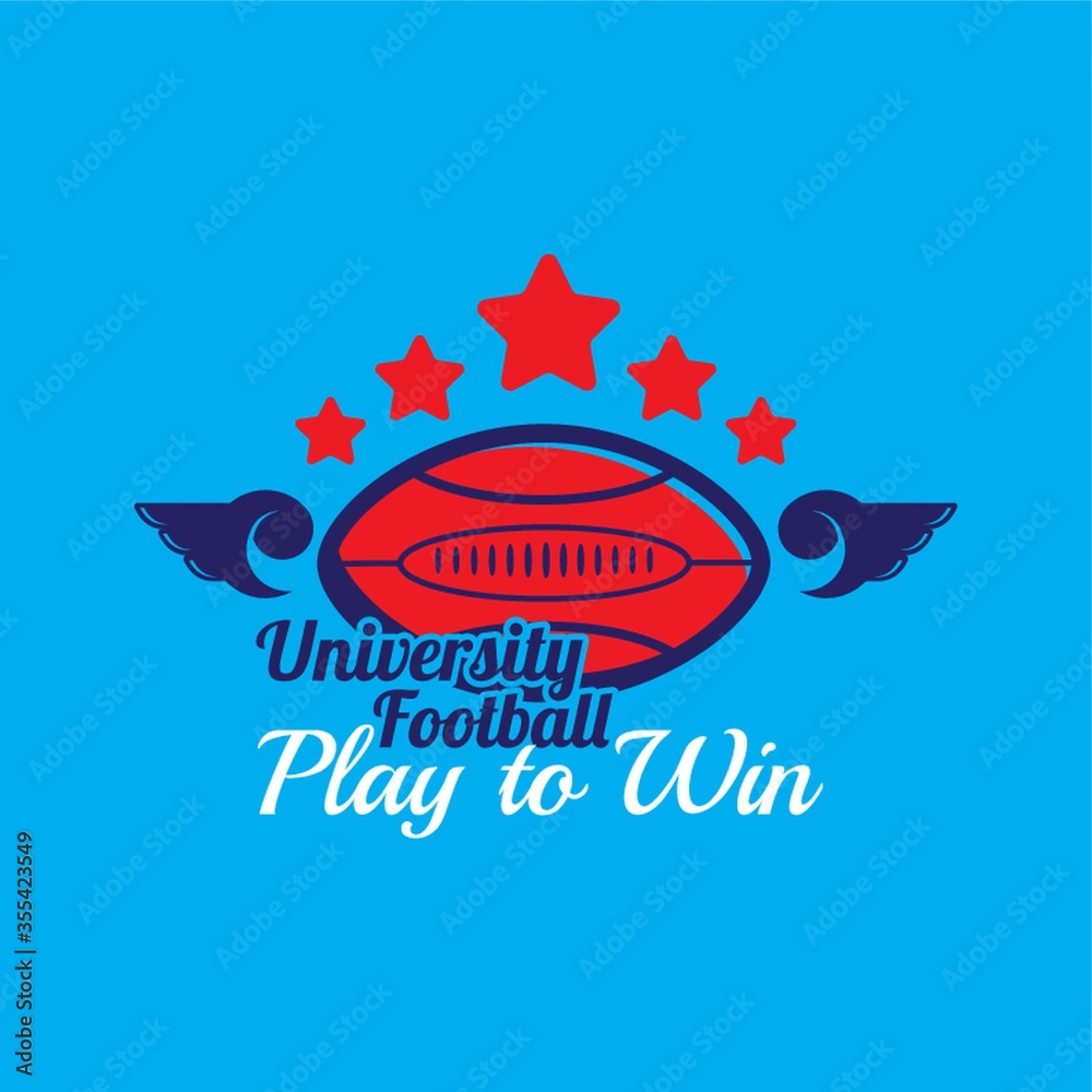 Fototapeta premium university football