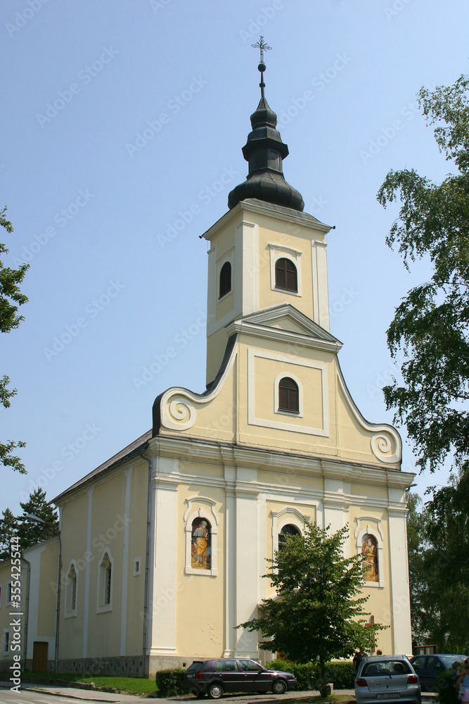St. Helena Parish Church in Zabok, Croatia