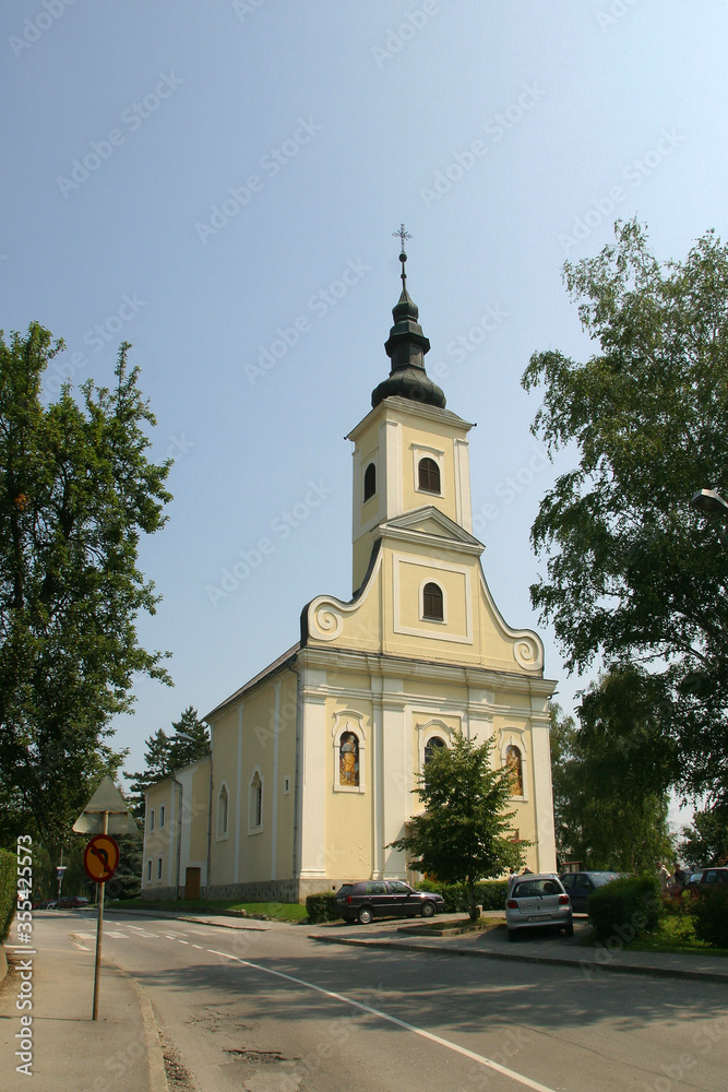 St. Helena Parish Church in Zabok, Croatia