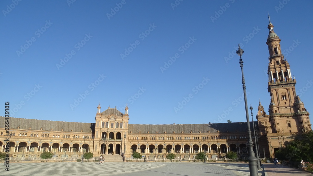 Plaza de España - Sevilla 04 Junio 2020
