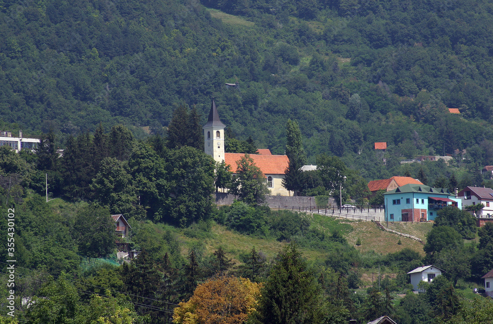 Parish Church of Saint George in Plesivica, Croatia