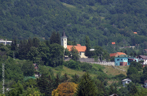 Parish Church of Saint George in Plesivica, Croatia photo