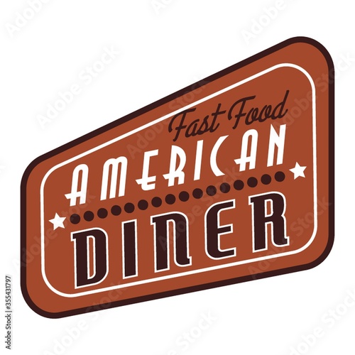 retro store sign