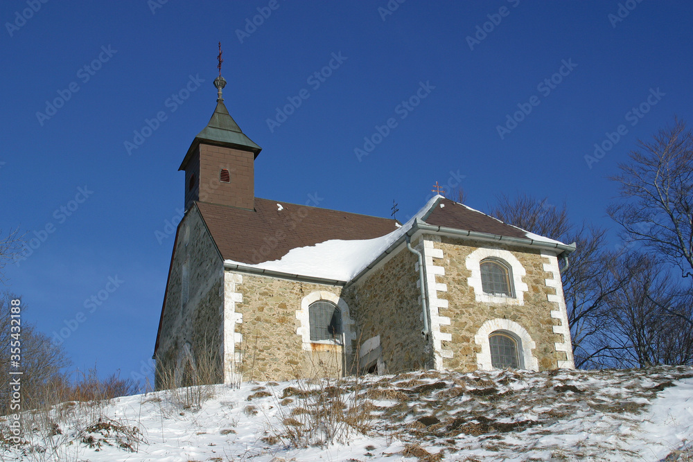 Chapel of St. James on the mountain Medvednica, Zagreb, Croatia