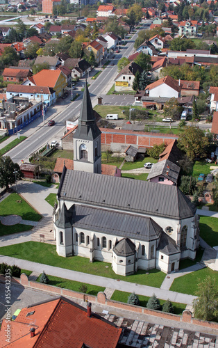 Parish Church of St. Martin in Dugo Selo, Croatia photo