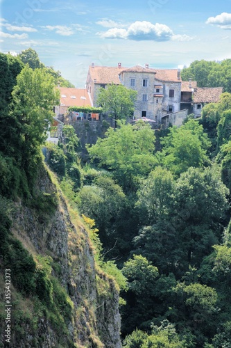 view in Pazin, Istra, Croatia