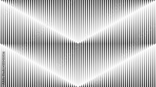 Abstract Black Striped Background . Vector