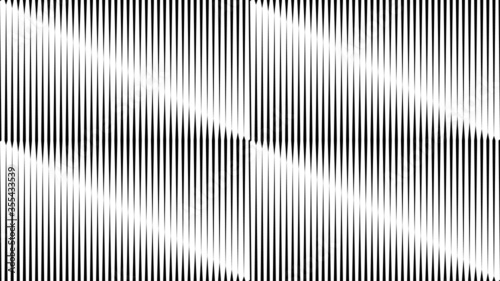 Abstract Black Striped Background . Vector