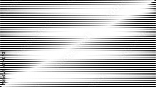 Abstract Black Striped Background . Vector
