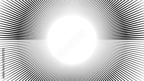 Abstract Black Striped Background . Vector