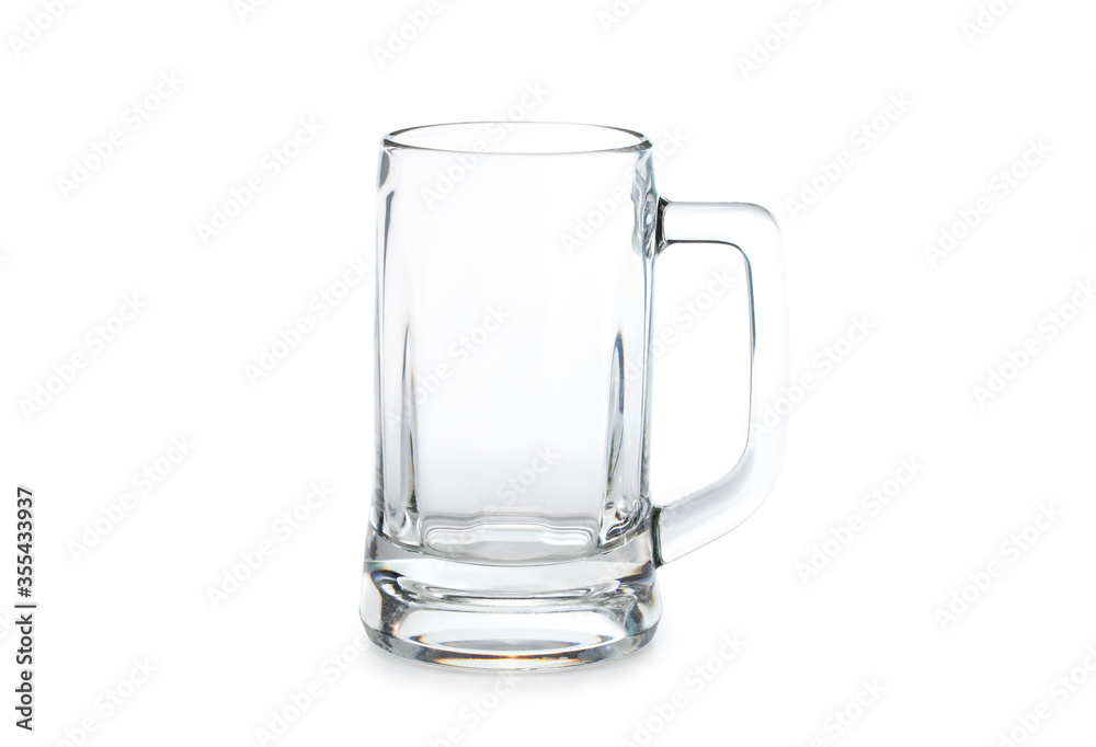 Empty Beer mug isolated on white. Clipping path. Empty Beer mug isolated on white. Clipping path.