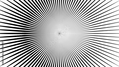 Abstract Black Striped Background . Vector