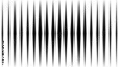 Abstract Black Striped Background . Vector