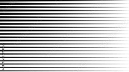 Abstract Black Striped Background . Vector