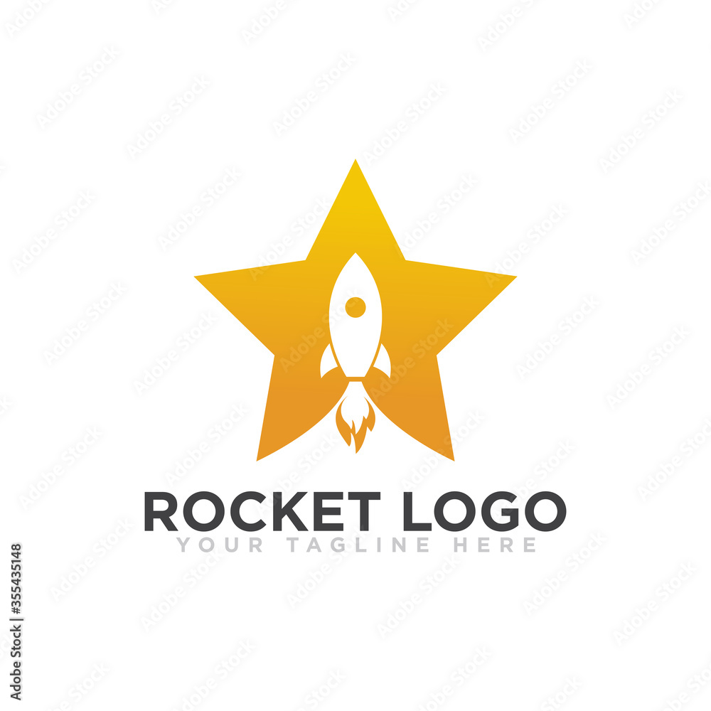 Rocket Logo Icon Design Vector Rocket Logo Icon Design Vector