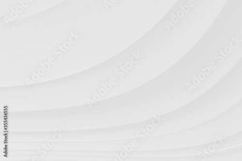 Abstract Background on isolated. Abstract white waves. Wave from Curtain. White wave background.