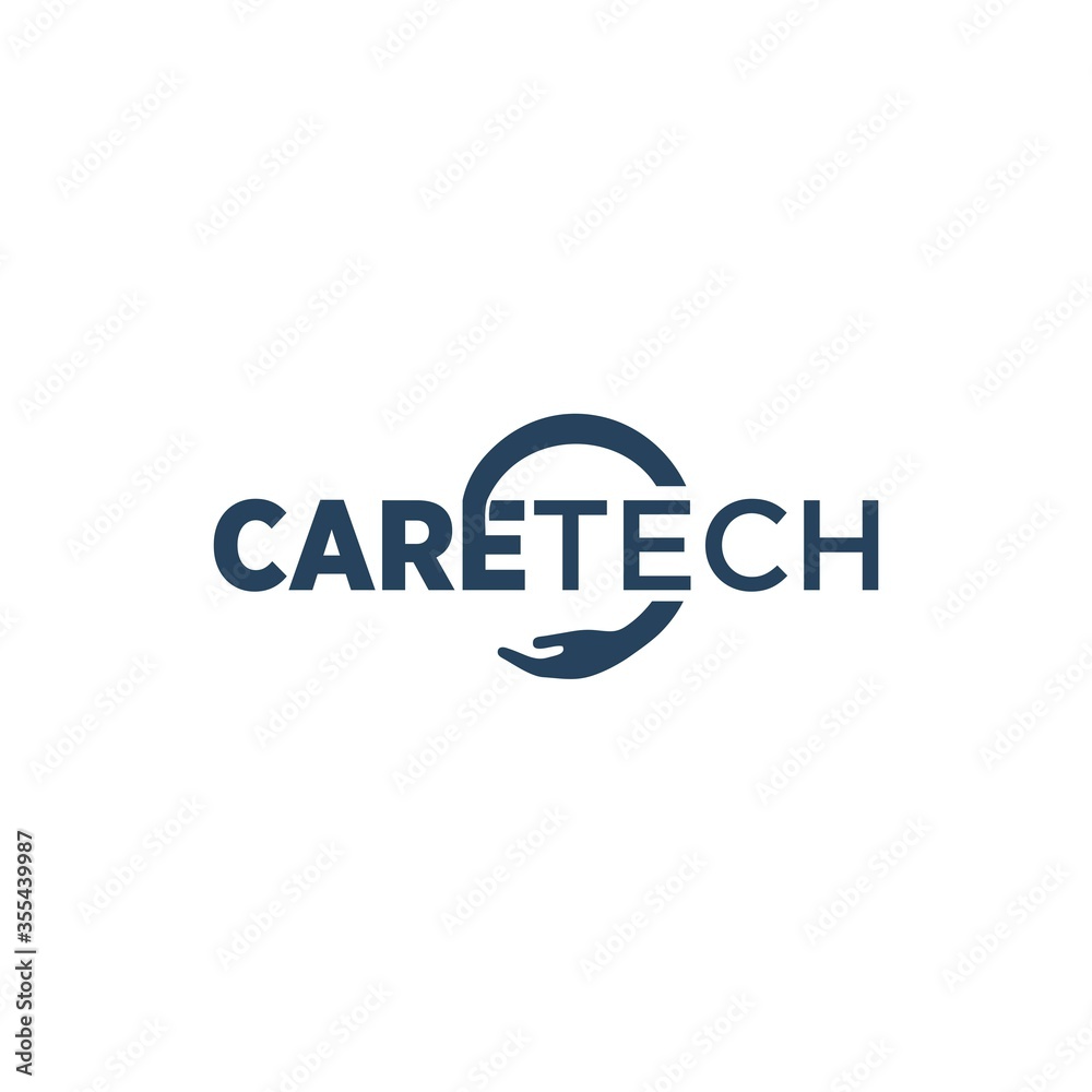 Care Tech Logo Vector and Templates Design Care Tech Logo Vector and Templates Design