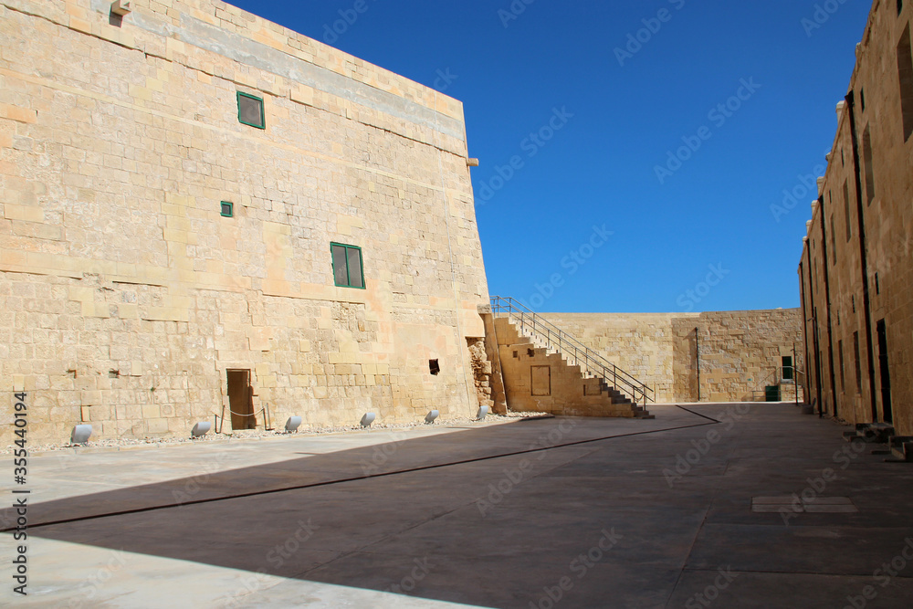 saint elmo fort in valletta (malta)