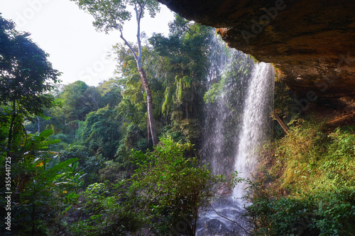 Fototapeta Naklejka Na Ścianę i Meble -  Cha Ong waterfall in Ratanakiri Province, Cambodia