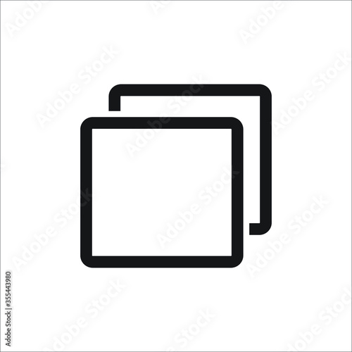 copy icon vector