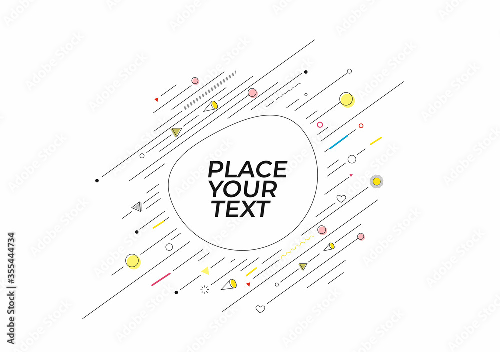 Abstract banner with Portfolio Calligraphic line art text poster with space of your text, vector illustration Design. Abstract banner with Portfolio Calligraphic line art text poster with space of your text, vector illustration Design.