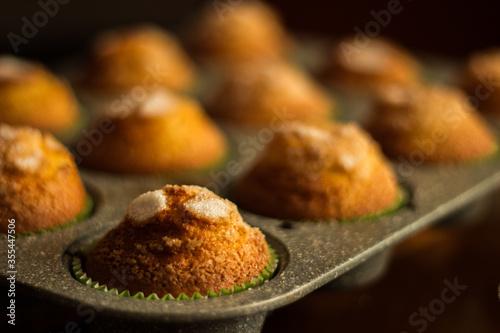 Cupcakes homemade prepared