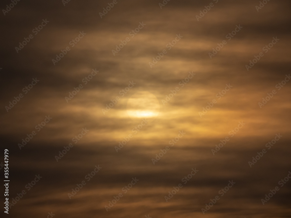 Naklejka premium clouds in the sky