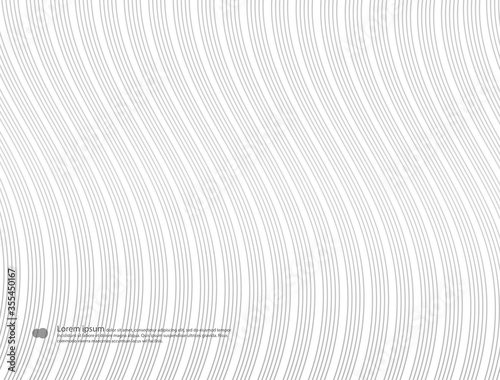 White background with lines. Vector background.
