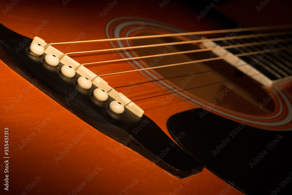 Fototapeta premium Acoustic guitar