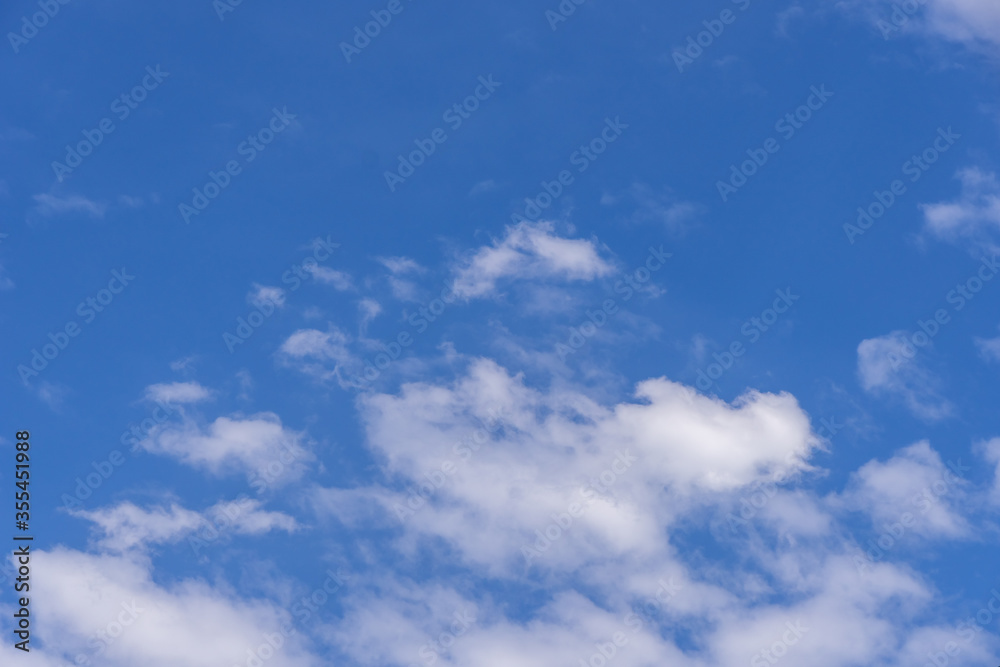 Blue sky background with white clouds, nature Blue sky background with white clouds, nature