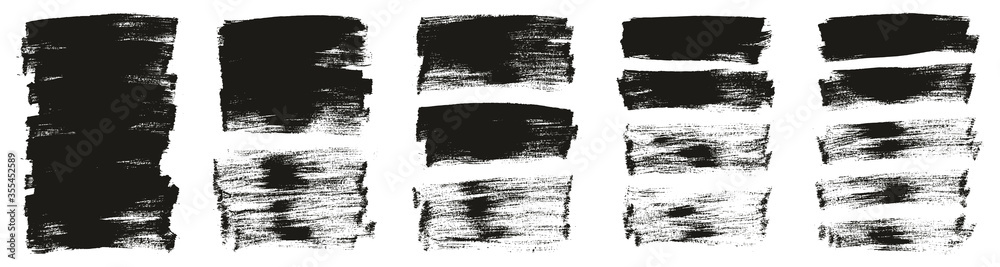 Flat Paint Brush Thin Long Background High Detail Abstract Vector Background Mega Set Flat Paint Brush Thin Long Background High Detail Abstract Vector Background Mega Set