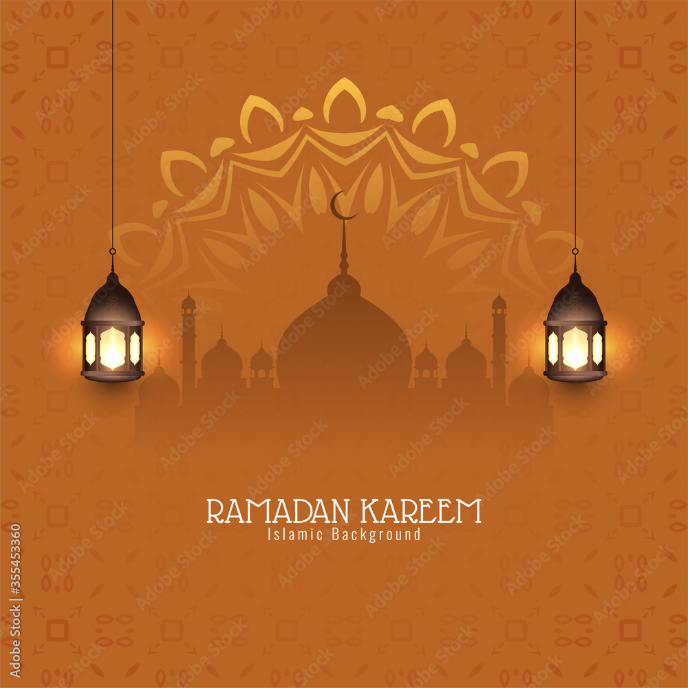 Ramadan Kareem decorative islamic background