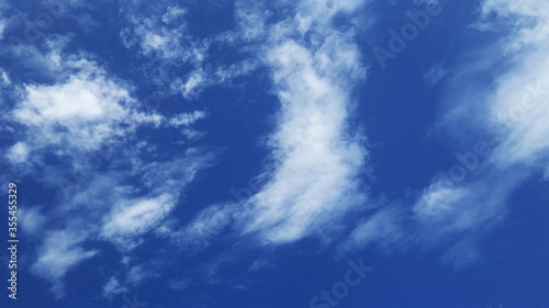 The blue sky and white clouds © feng67