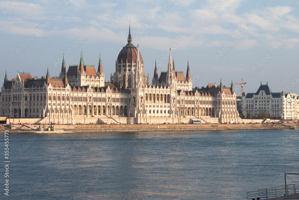 Budapest Parliament during day light