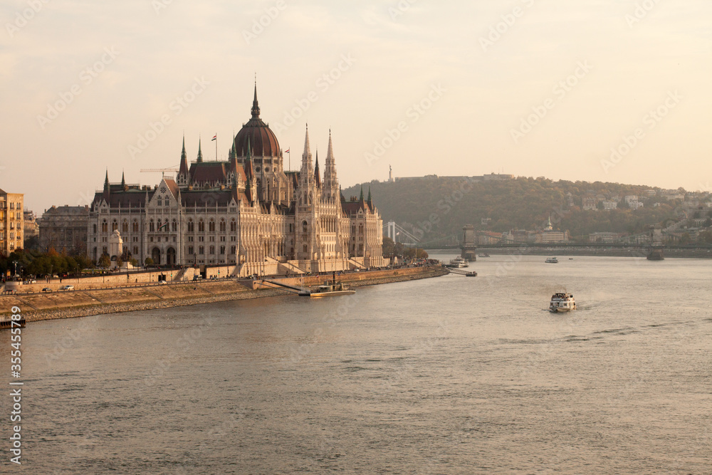 Budapest Parliament during day light