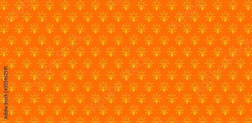 sfondo, pattern, lampadine, 