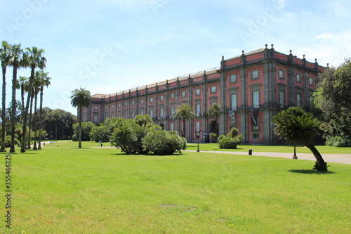 Canvas-taulu Real bosco e Museo di Capodimonte , Napoli