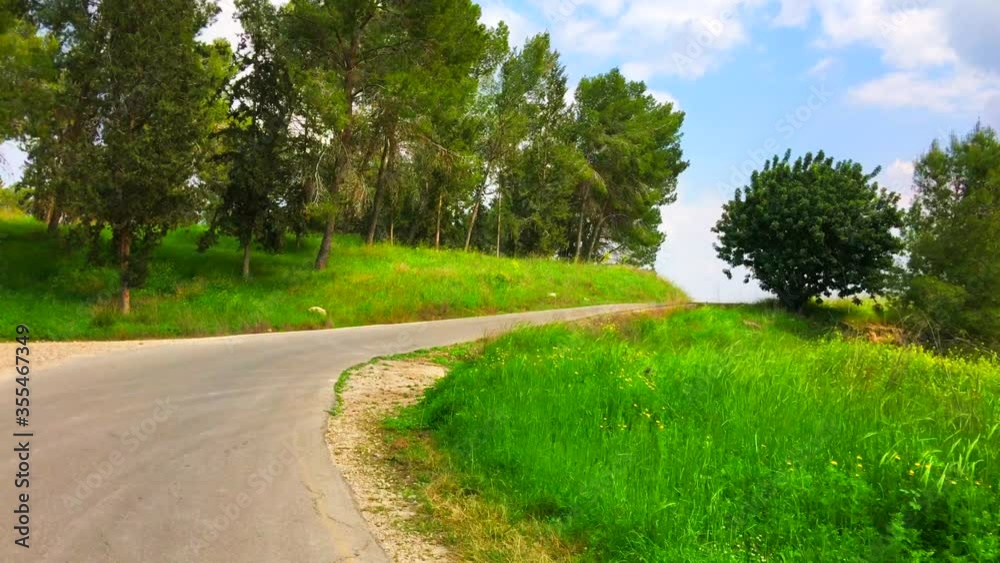 Beautiful summer rural landscape with cloudy sky. High quality 4k footage. Beautiful summer rural landscape with cloudy sky. High quality 4k footage.